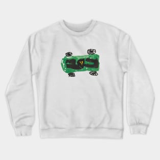 Snake Car by Eliot Crewneck Sweatshirt